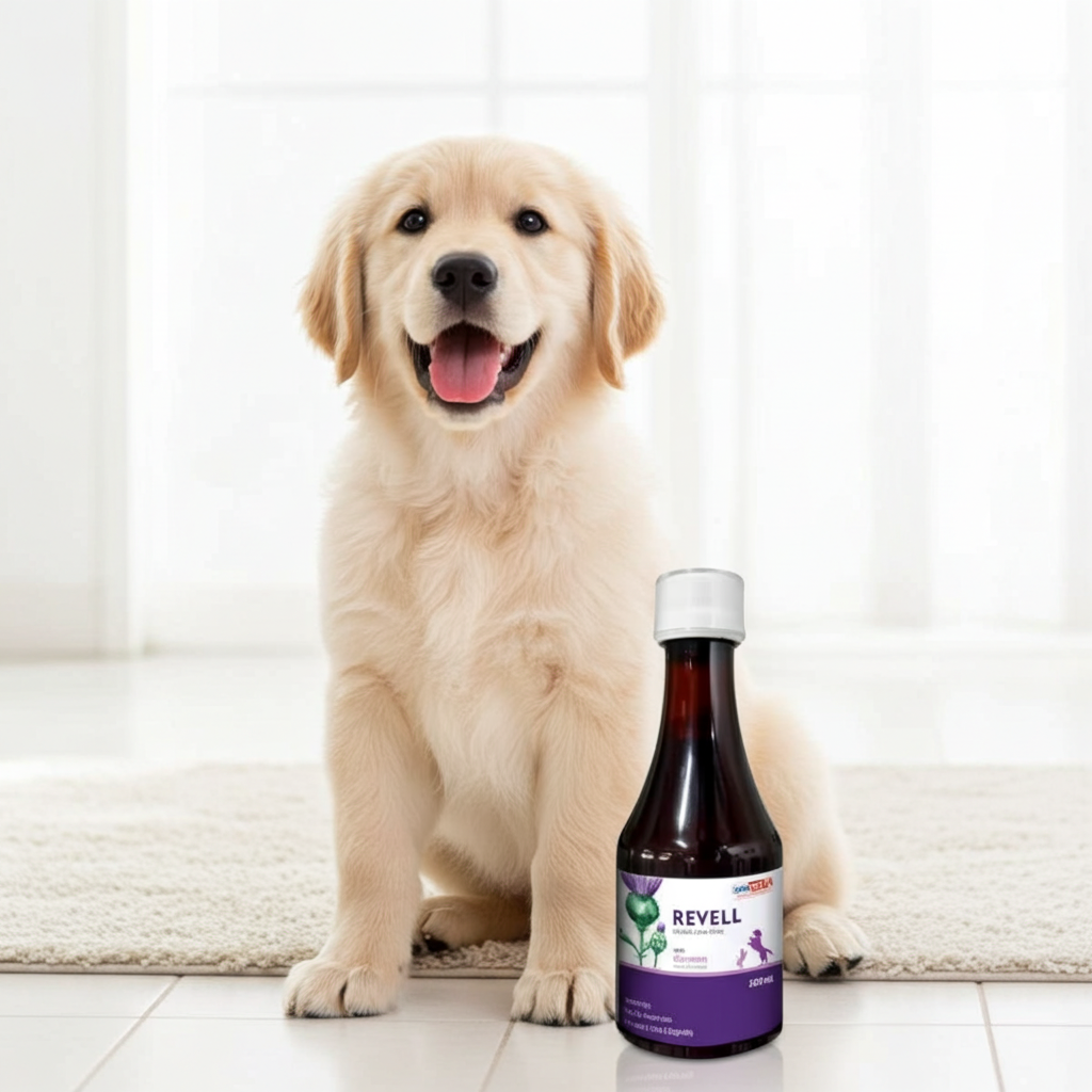 Savavet Revell Syrup 200ml â€“ Liver Tonic for Dogs and Cats | Enhances Appetite, Supports Liver Function, and Promotes Recovery in Pets