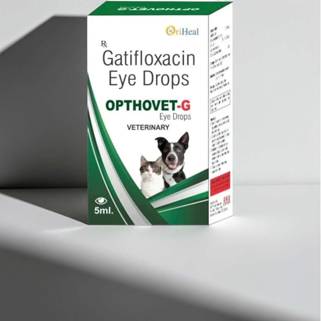 Oriheal Opthovet G Eye Drops for Dogs & Cats | Pet Eye Care & Hygiene Solution