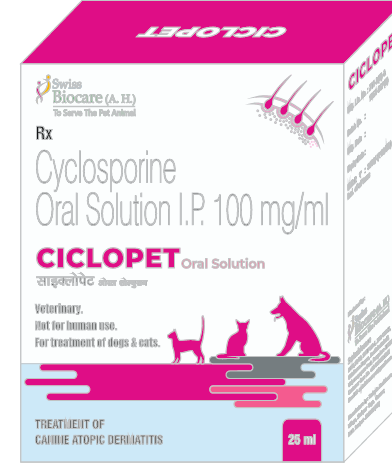 Corise Ciclopet Oral Suspension â€“ Cyclosporine for Dogs & Cats