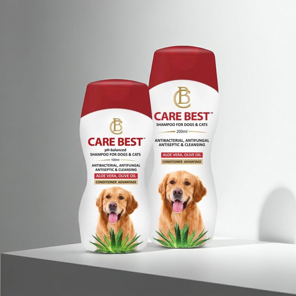 Skyec Carebest Pet Shampoo 200ml | Anti-Tick & Flea Formula