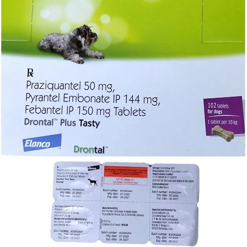 Elanco Drontal Plus Tasty Tablets for Dogs