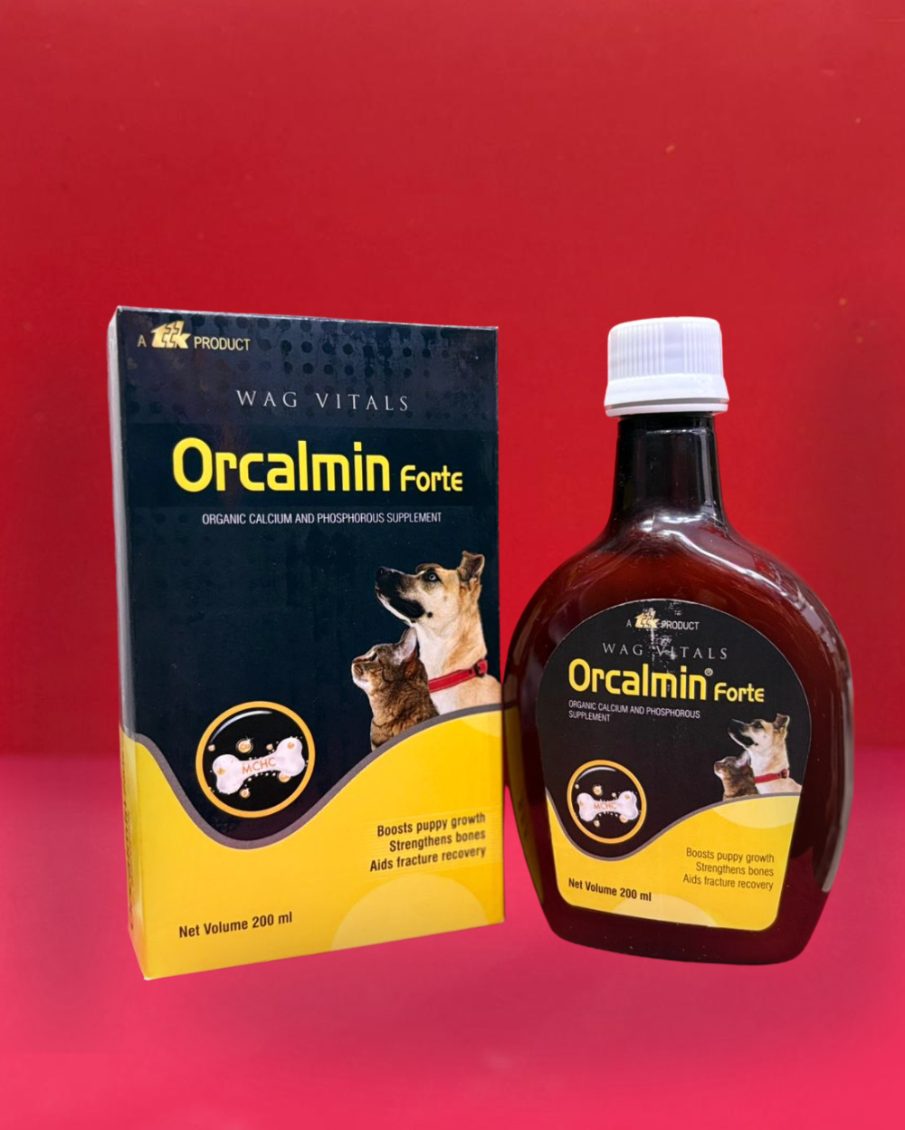 TTK Orcalmin Fort Syrup 200ml â€“ Calcium & Vitamin D Supplement