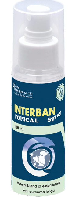 Corise Interban Topical Spray 100ml for Dogs & Cats