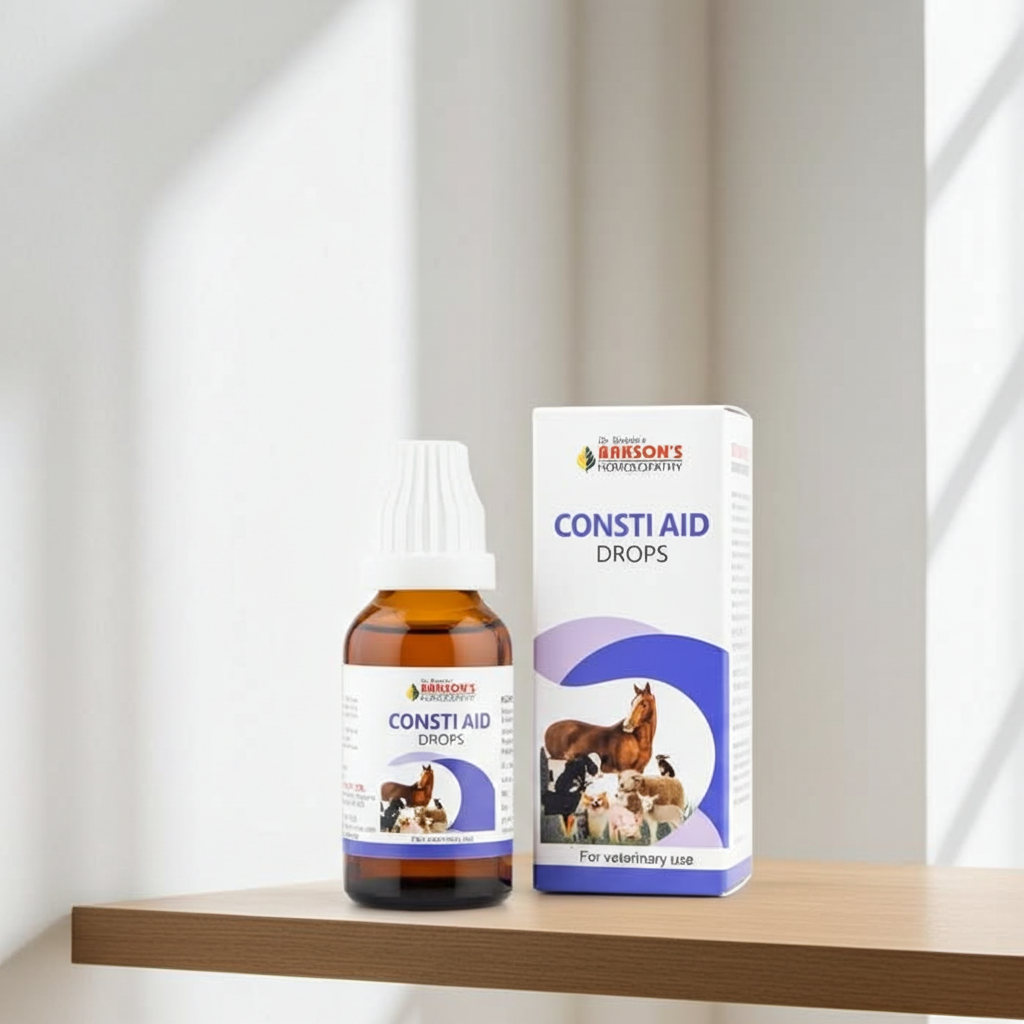 Bakson Consti Aid Drops 30ml | Homeopathic Relief for Constipation, Indigestion & Bloating | Natural Bowel Regulator