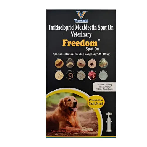 Venky's Freedom Spot-On for Dogs - Effective Flea, Tick & Parasite Protection