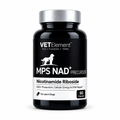 VETElement MPS NAD+ Precursor bottle of 60 capsules for dogs