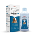 Azista FreshHug-KC ketoconazole and chlorhexidine shampoo 250 ml bottle and carton on white background