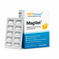 VETElement MagVet carton and 10-tablet blister strip on a white background