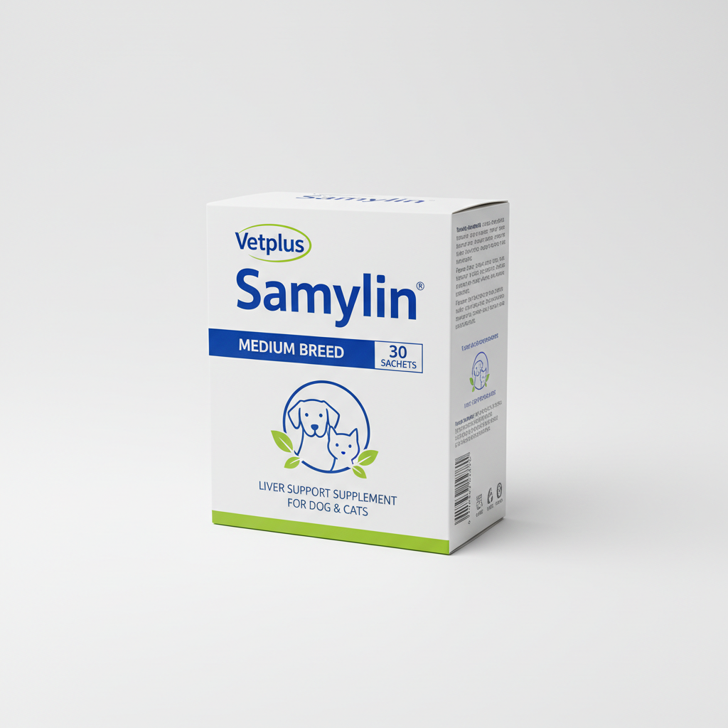 VetPlus Samylin Medium Breed 30 Sachets for Dogs & Cats