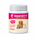 Varsa DIGEVET-V digestive enzyme powder for dogs and cats, 50 gm jar