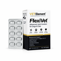 VETElement FlexiVet carton and 10-tablet blister strip