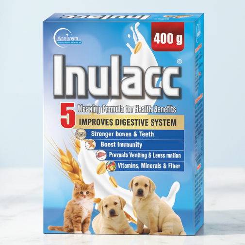 Assurem Inulacc 400gm Milk Powder for Dogs & Cats