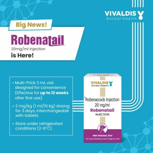 Vivaldis Robenatail 20mg For Cats