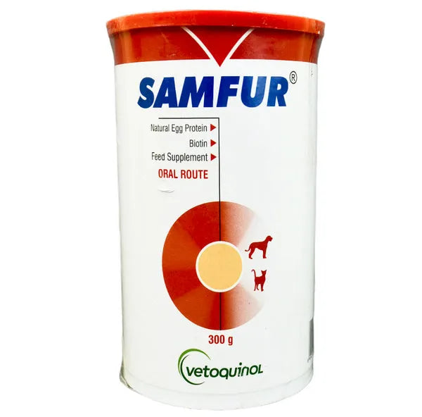 Vetoquinol Samfur Skin & Coat Supplement for Dogs & Cats