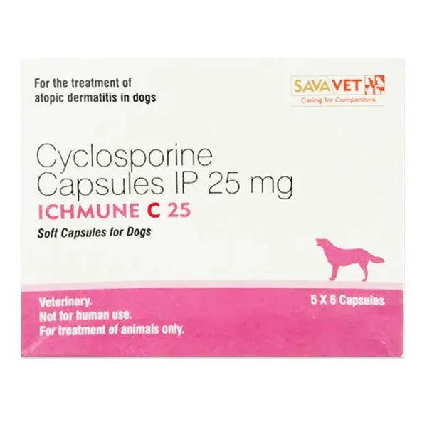 Savavet Ichmune C Cyclosporine Tablets for Dogs (6Tabs)