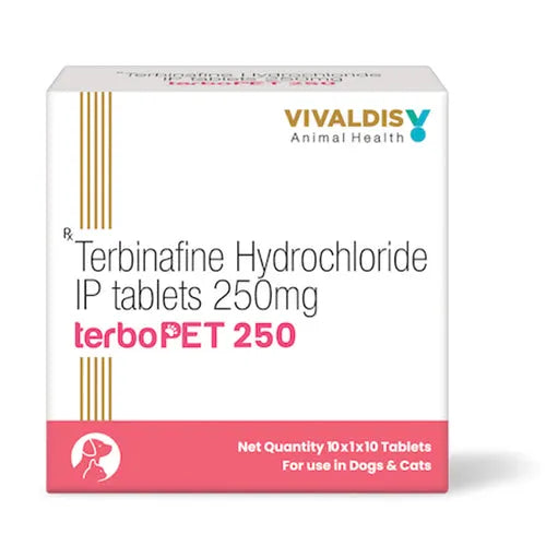 Vivaldis Terbopet(Terbinafine) Tablets for Dogs & Cats
