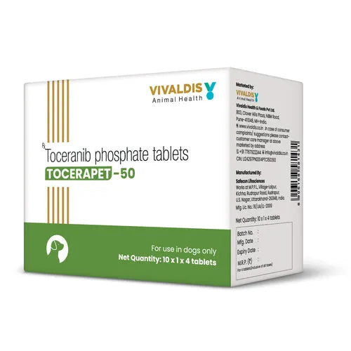 Vivaldis Toceraperet Toceranib Phosphate Tablets for Dogs
