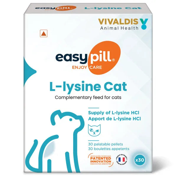 Vivaldis Easy Pill L-lysine for Cats (30 Soft Chew)