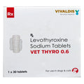 Vivaldis Vet Thyro 0.6mg Tablet