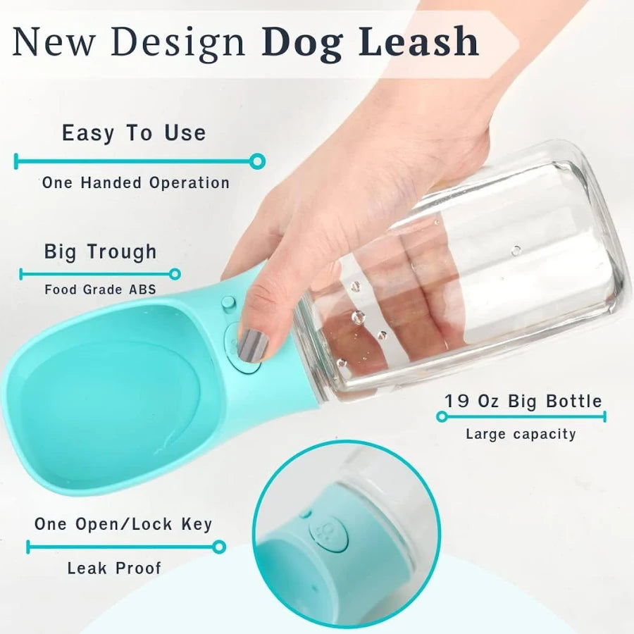 Paws & Tails™ Portable Dog Water Bottle – Leak-Proof Travel Pet Water Dispenser for Outdoor Walking & Hiking