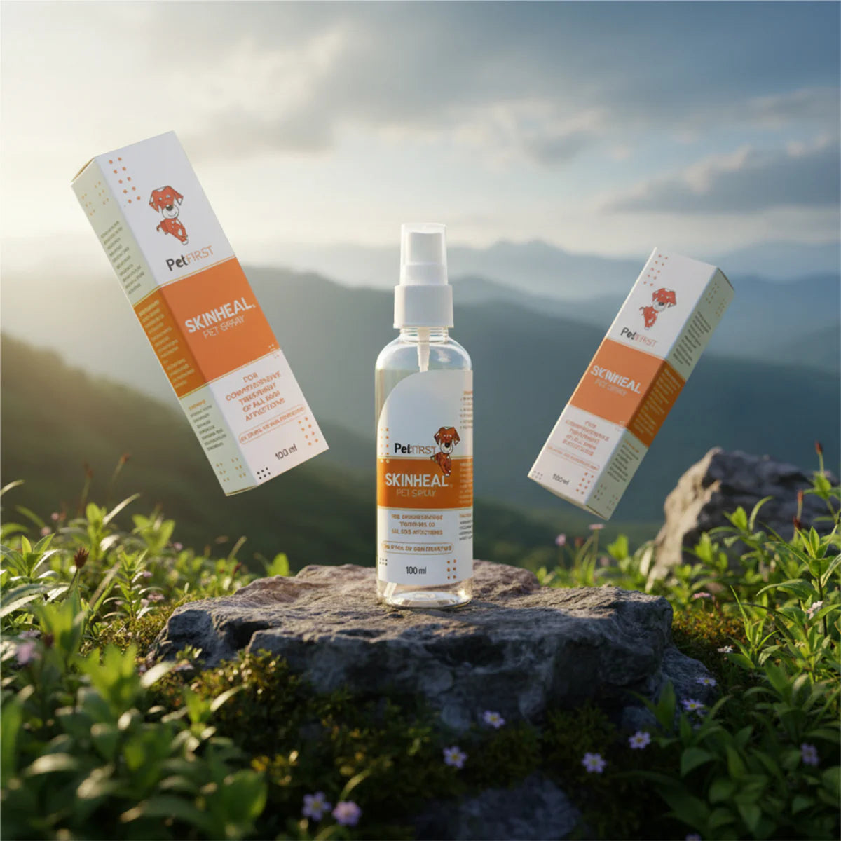 Skinheal Pet Spray 100ml for Dogs & Cats