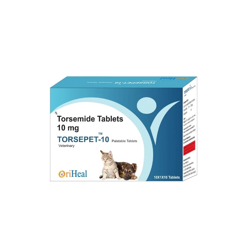 Oriheal Torsepet Tablet | Pet Cardiac Support for Dogs & Cats | Heart Failure Symptoms