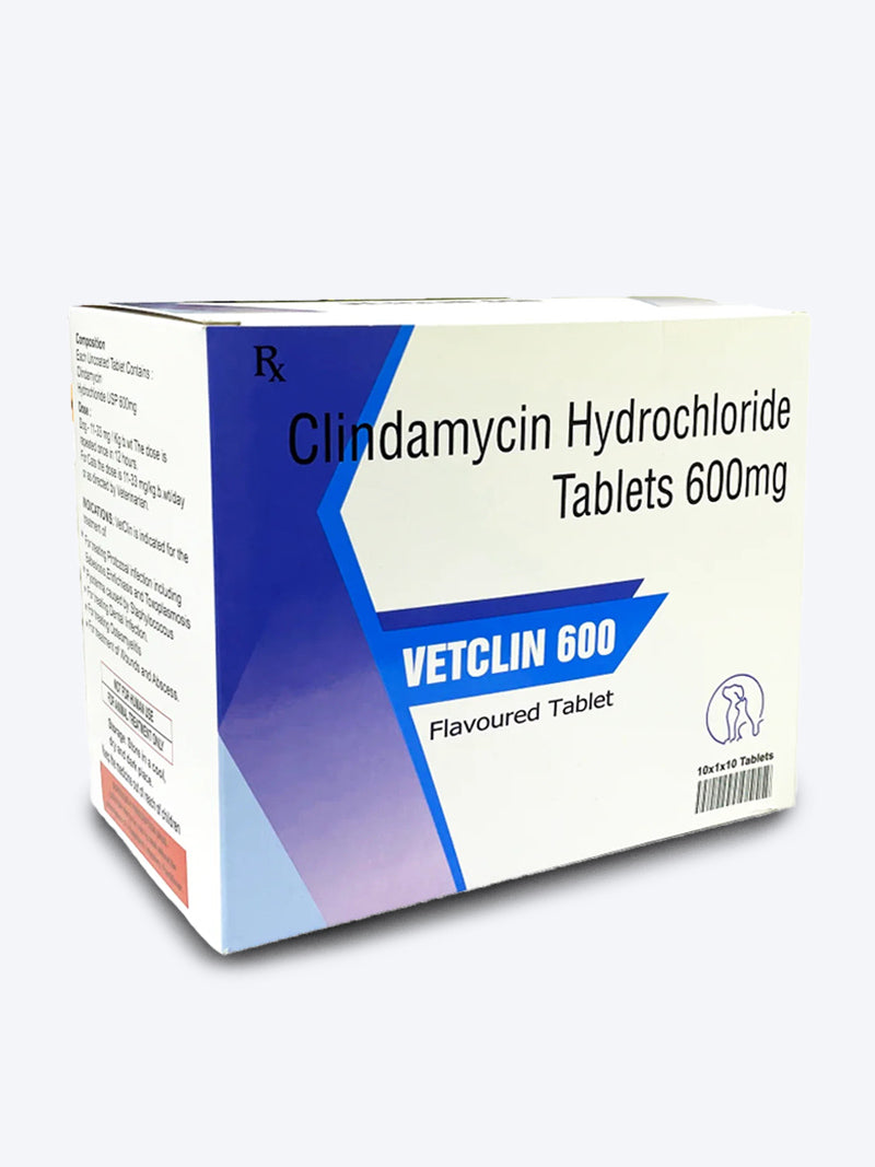 Sihil Vetclin Clindamycin Hydrochloride Tablets for Dogs & Cats